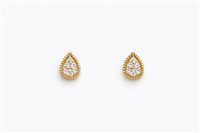 Pendientes Promesse Mujer in Oro amarillo Diamante ORPGOCC